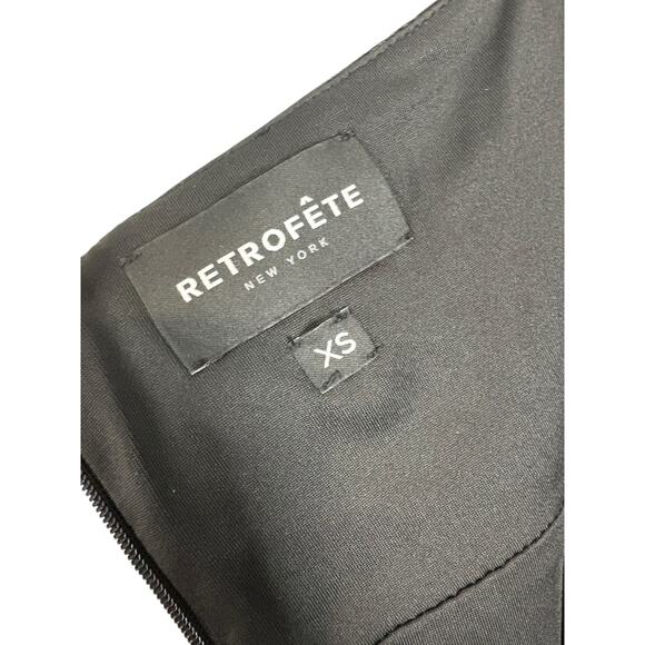 Retrofete Charity Gown Maxi Halter Neck Party Formal Gala Prom Classy Elegant XS - Picture 9 of 11